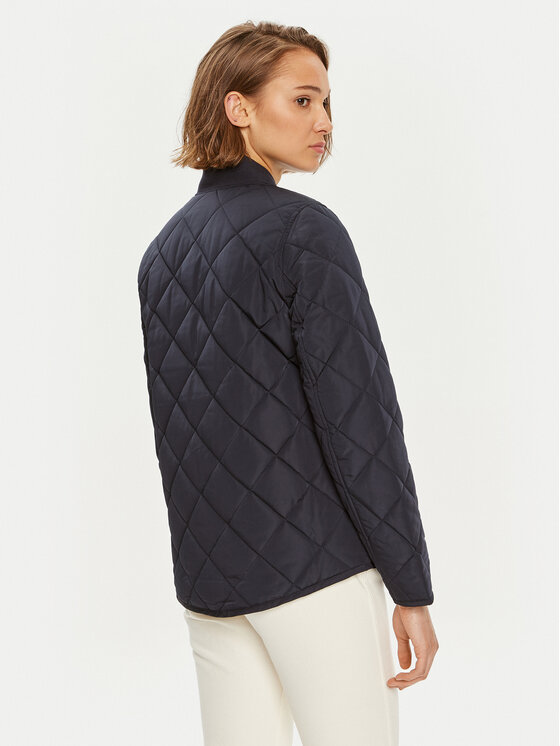 Tommy Hilfiger Tommy Hilfiger Átmeneti kabát WW0WW42376 Sötétkék Regular Fit