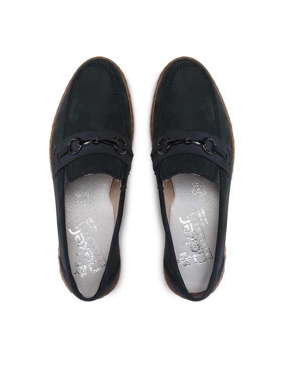 Rieker Rieker Loaferice 51860-14 Tamnoplava