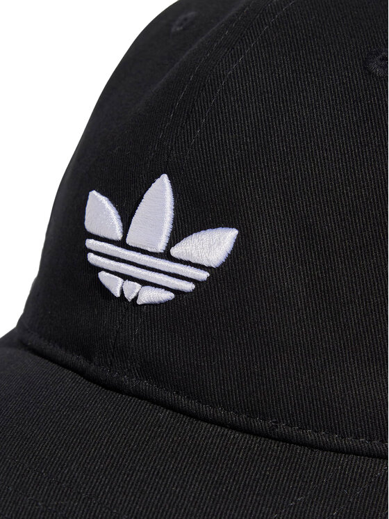 adidas adidas Czapka z daszkiem adicolor Classic Trefoil JC6023 Czarny