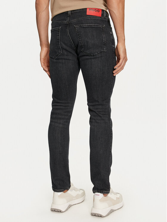 HUGO Hugo Jeansy 50522147 Tmavomodrá Slim Fit