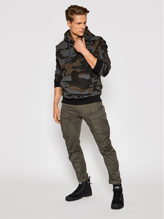 G-Star Raw G-Star Raw Spodnie materiałowe Rovic D02190 5126 1260 Szary Regular Fit