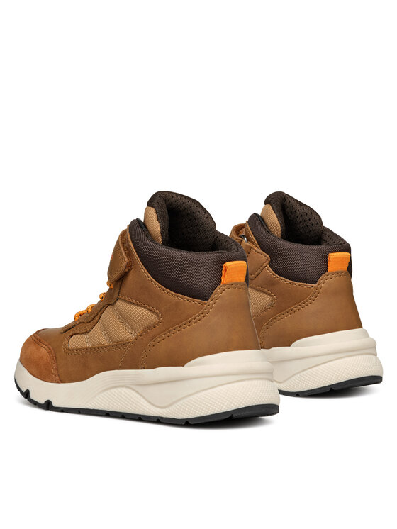 Geox Geox Šnurovacia obuv J Rooner Boy J46H0E 0MEFU C6001 S Hnedá