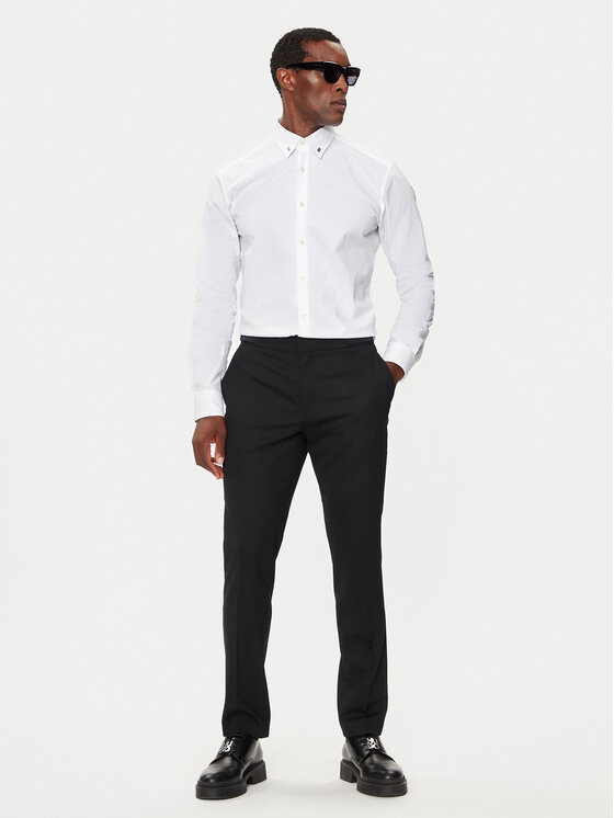 HUGO Hugo Сорочка Ermo 50490712 Білий Regular Fit