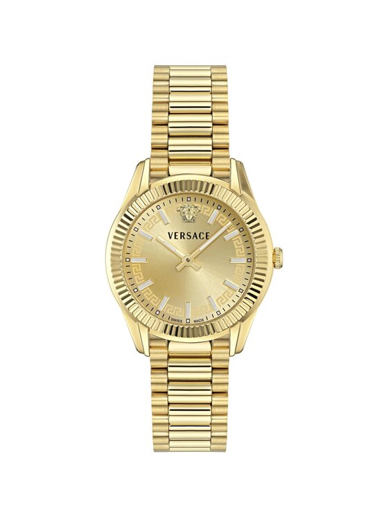 Versace Versace Zegarek VEYZ00526 Złoty
