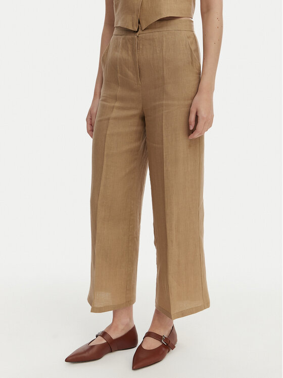 Marella Marella Kulot Clava 2615131182 Bež Regular Fit