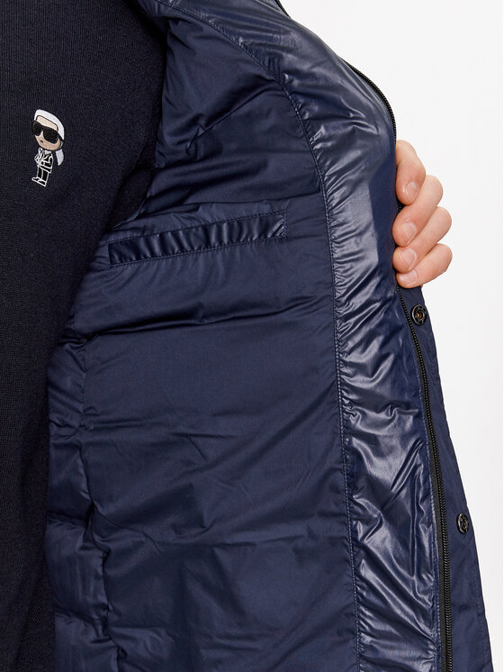 KARL LAGERFELD KARL LAGERFELD Pehelykabát 505028 534593 Sötétkék Regular Fit