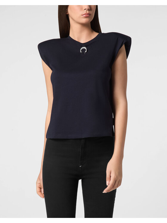 PHILIPP PLEIN PHILIPP PLEIN Smanicato 9537 Blu scuro Skin Tight Fit