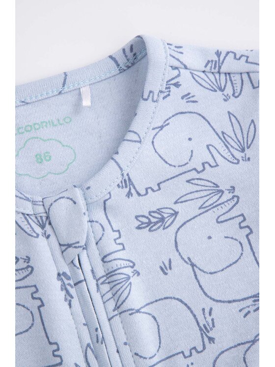 Coccodrillo Coccodrillo Pajac ZC5404208PJS-022 Kolorowy Regular Fit