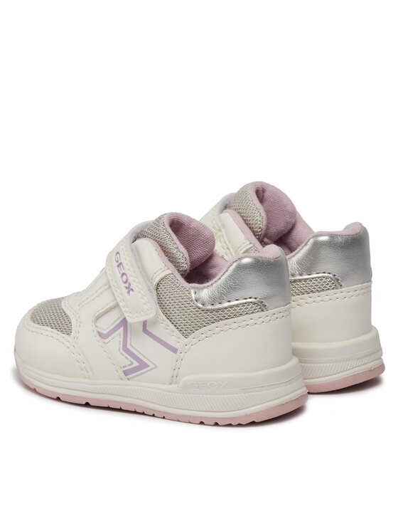 Geox Geox Sneakersy B Rishon Girl B450LA 0BCEW C0406 Biela
