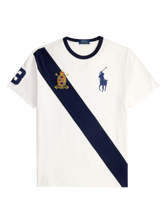 Polo Ralph Lauren Polo Ralph Lauren Tričko 710981767004 Biela Regular Fit