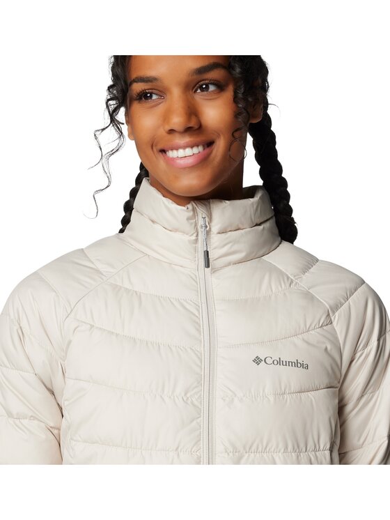 Columbia Columbia Giubbotto piumino 208945 Beige Regular Fit