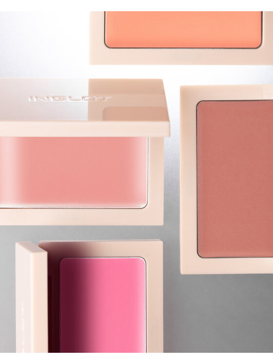 INGLOT INGLOT Kasetka Flexi Freedom System z lusterkiem Paleta cieni do powiek Beżowa