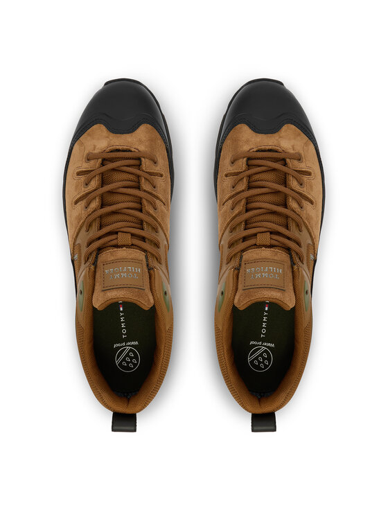 Tommy Hilfiger Tommy Hilfiger Sportcipők Outdoor Sneaker Tech Suede Wpm FM0FM05723 Barna
