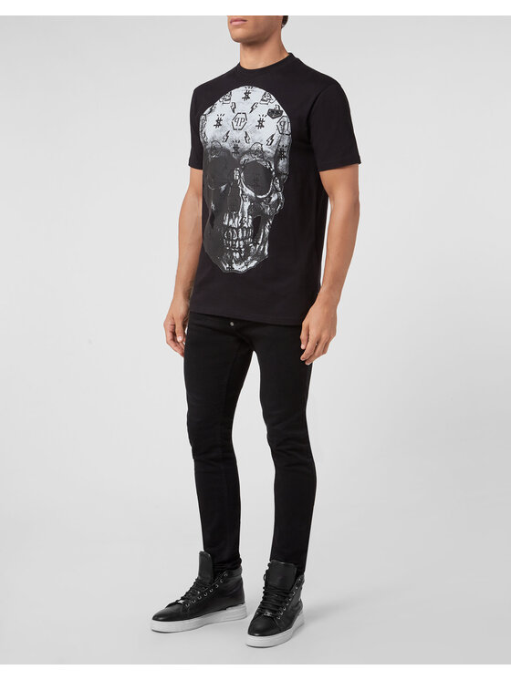 PHILIPP PLEIN PHILIPP PLEIN T-shirt 99 Nero Regular Fit