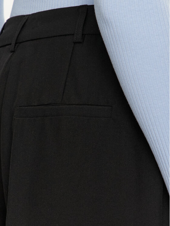 Brave Soul Brave Soul Pantaloni di tessuto LTRW-272NAOMIBLK Nero Regular Fit