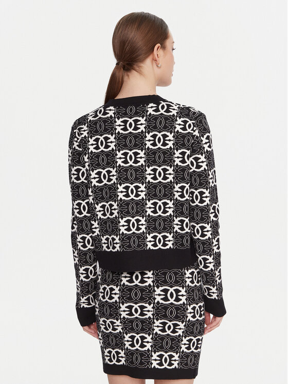 PINKO PINKO Cardigan Found Someone 106043 A2YD Nero Regular Fit