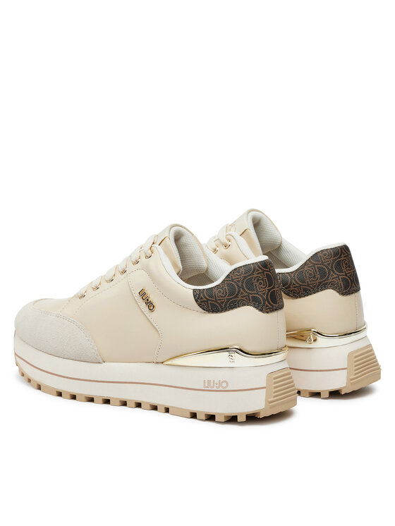 Liu Jo Liu Jo Sneakersy Maxi Wonder 84 BF4095 PX545 Écru