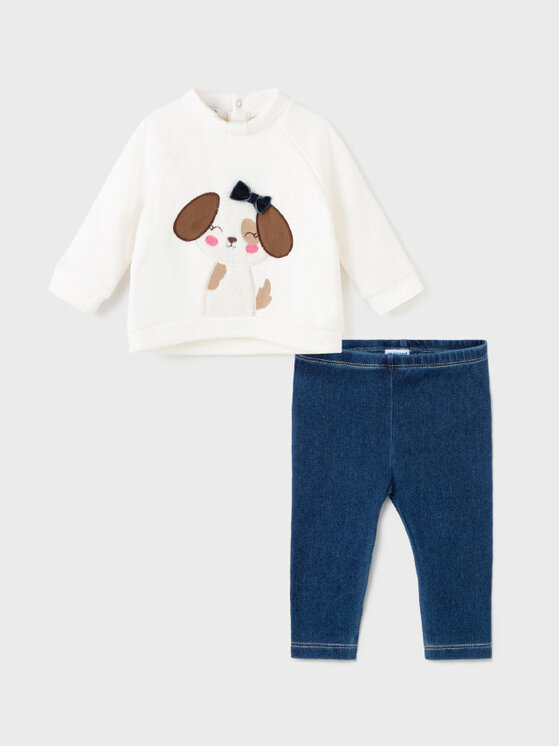 Completo felpa e leggings 2719 Multicolore Regular...