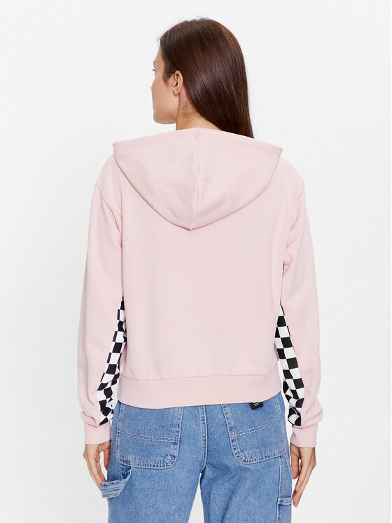 Vans Vans Džemperis ar kapuci Boom Boom Check It Hoodie VN00045D Rozā Regular Fit