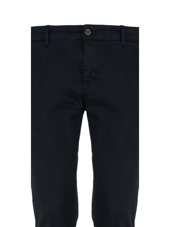 ACANFORA ACANFORA Pantaloni invernali UNVERVECE-NER Nero Regular Fit
