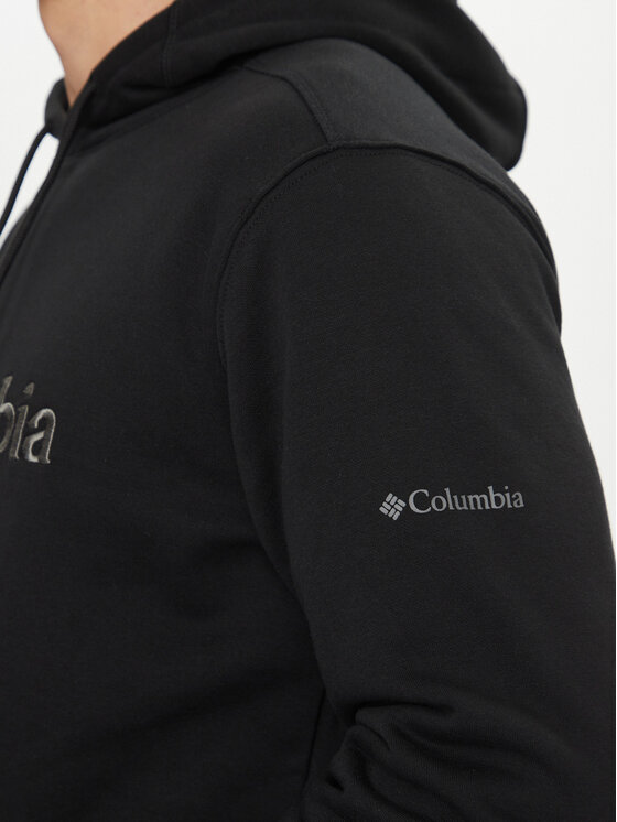 Columbia Columbia Majica dugih rukava Csc Basic Logo II EM2179 Crna Regular Fit