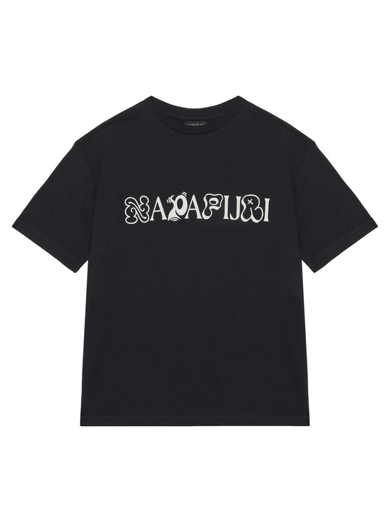 Napapijri Tricou S-Acadia NP0A8B3J Negru Loose Fit