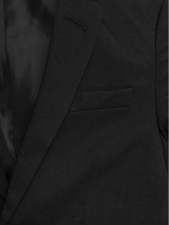 Jack & Jones Junior Jack & Jones Junior Sakoi Solar 12203557 Crna Slim Fit