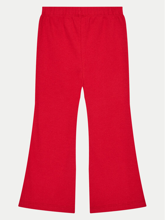 Gap Gap Colanți 525442-07 Roșu Flare Fit