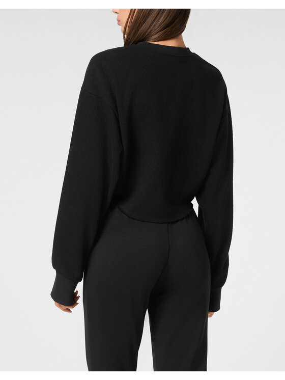 Plein Sport Plein Sport Longsleeve 23103 Nero Regular Fit