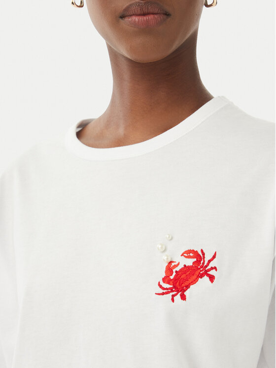 Vero Moda Vero Moda T-shirt Tammie 10352701 Bianco Regular Fit