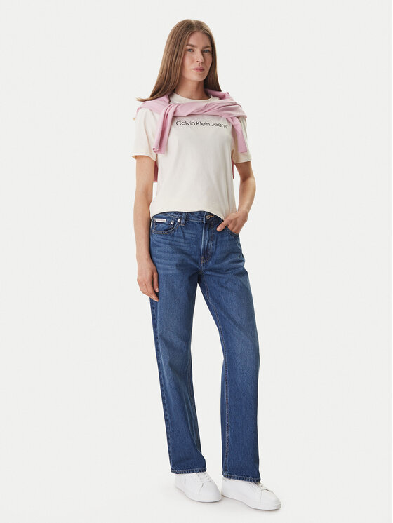 Calvin Klein Jeans Calvin Klein Jeans Blugi LV047F682G Albastru Straight Fit