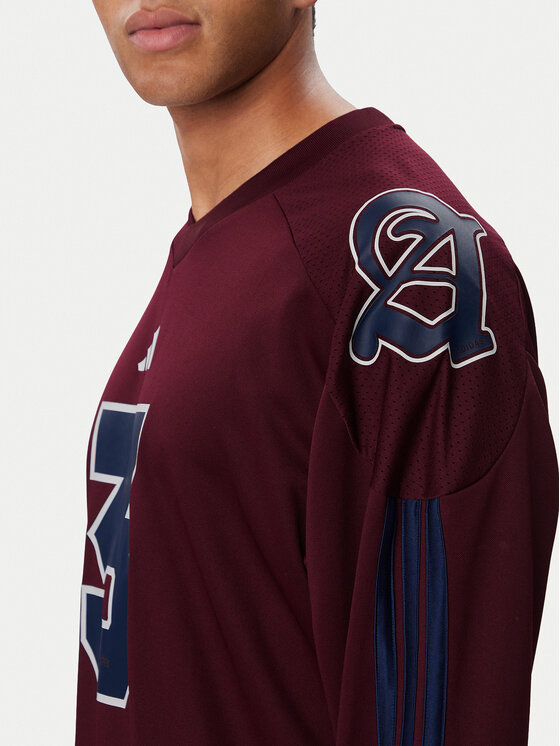 adidas adidas Longsleeve Stadium Jersey KF7318 Bordowy Loose Fit