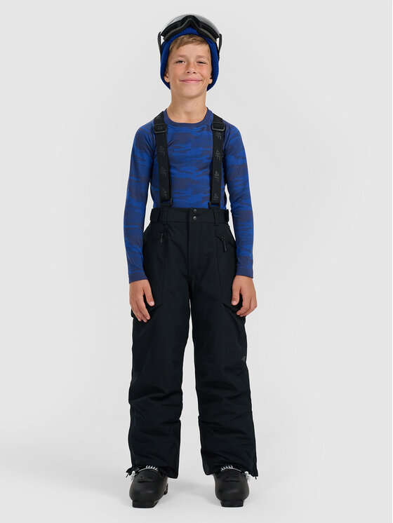 4F 4F Spodnie narciarskie SKI CLASSIC Czarny Regular Fit