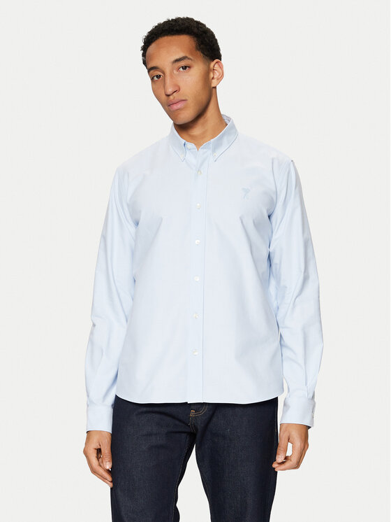 AMI Paris AMI Paris Ing USH060.CO0031 Kék Regular Fit