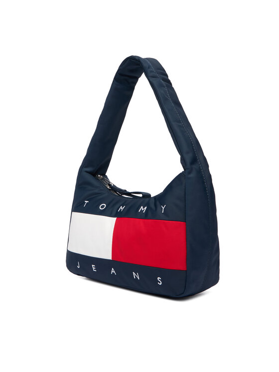 Tommy Jeans Tommy Jeans Ročna torba Tjw Archive Shoulder Bag AW0AW18074 Mornarsko modra