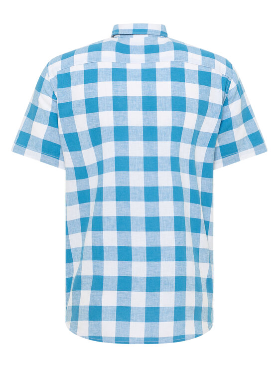 Mustang Mustang Camicia Style Berkeley Blu Regular Fit