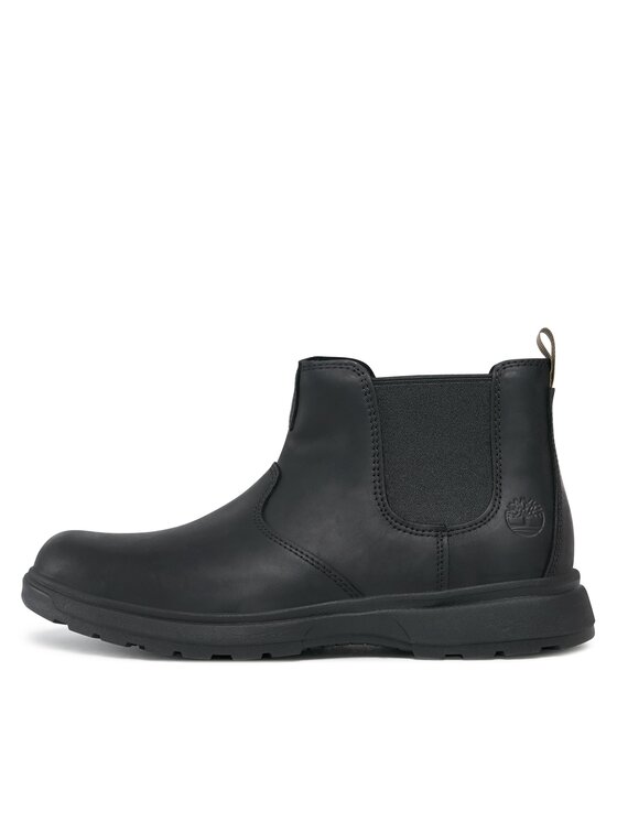 Timberland Timberland Kotníková obuv s elastickým prvkem Atwells Ave Chelsea TB0A5R9M0151 Černá