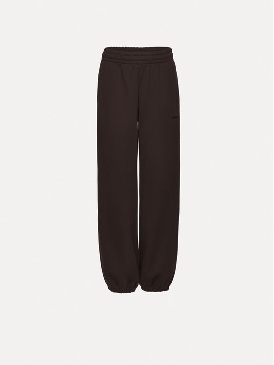 La Mania La Mania Pantaloni da tuta AXEL Marrone Basic Fit