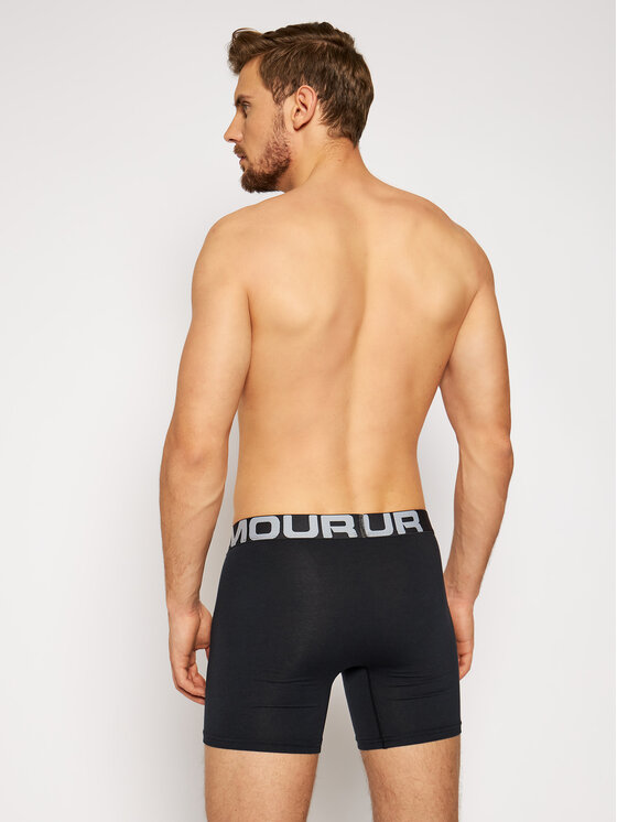 Under Armour Under Armour Komplet 3 par bokserek Ua Charged Cotton Boxerjock 1363617 Czarny