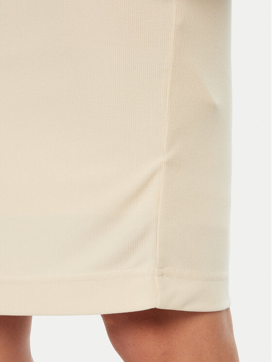 Guess Guess Midi sukňa W5RD53 KAQL2 Béžová Regular Fit