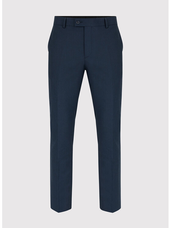 Pako Lorente Pako Lorente Spodnie garniturowe P22WF-6G-004-G Granatowy Slim Fit