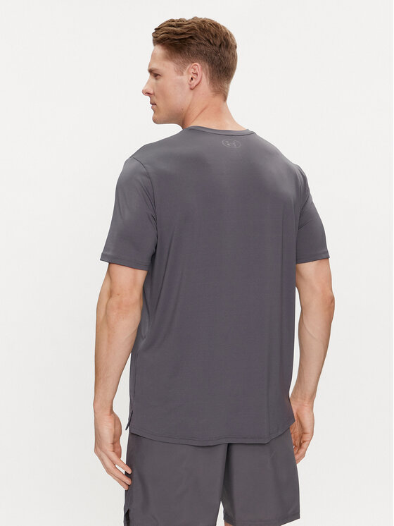Under Armour Under Armour Funkční tričko Ua Rush Energy Ss 1383973-025 Šedá Loose Fit