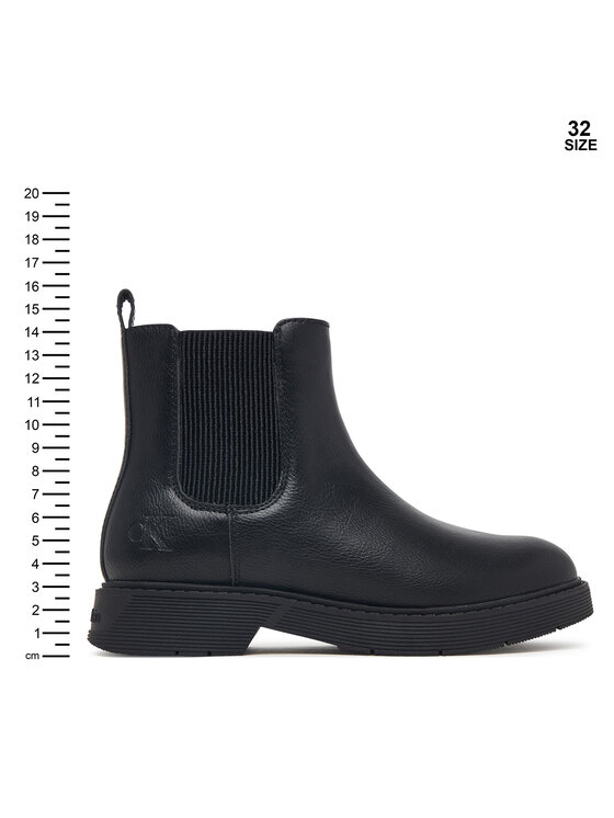 Calvin Klein Calvin Klein Stiefeletten Chelsea Boot V3X5-83498-1355 S Schwarz