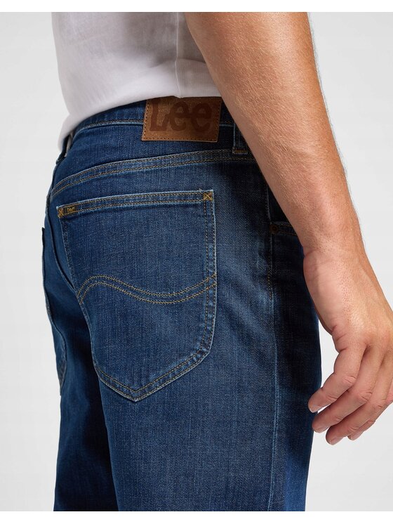 Lee Lee Jeansy Daren Zip Fly Niebieski Regular Fit