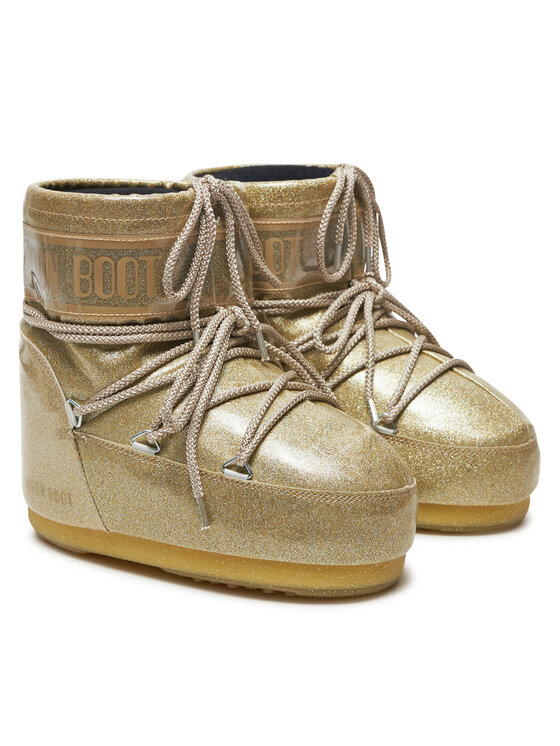 Moon Boot Moon Boot Čizme za snijeg Icon Low Glitter 80D1409440 Zlatna