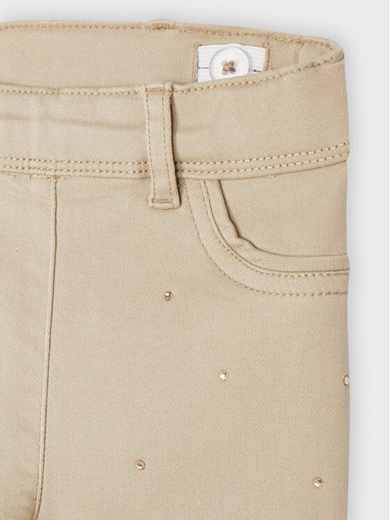 Pantaloni di tessuto 4737 Beige Regular Fit