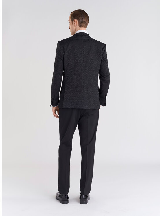 Pako Lorente Pako Lorente Marynarka P24SF-3S-004 Czarny Slim Fit