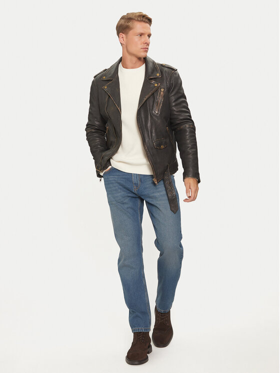 La Martina La Martina Jeans hlače ZMT014 DM106 Mornarsko modra Regular Fit