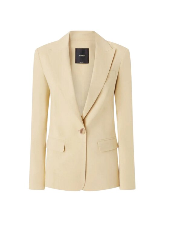 PINKO PINKO Kurtka outdoor 15247851716943 Żółty Regular Fit