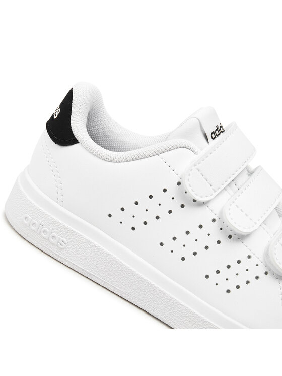 Adidas cf advantage white and black online